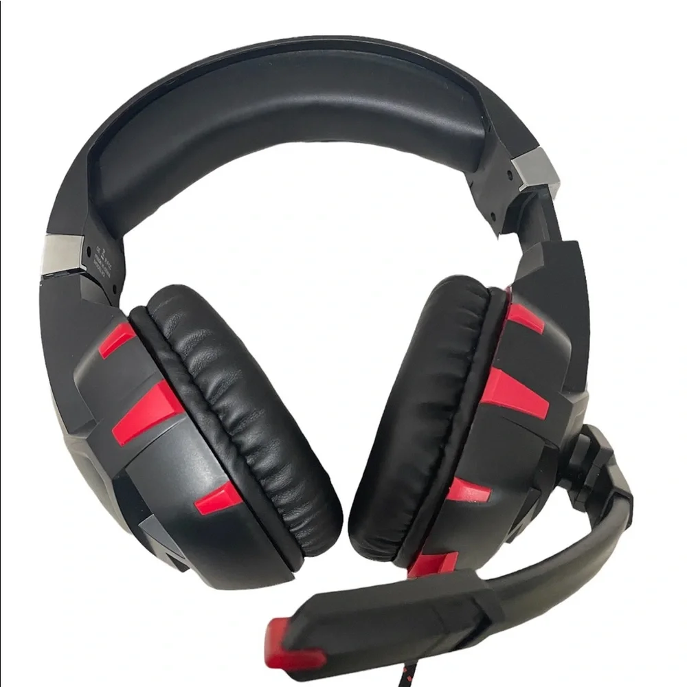 ONIKUMA K2 PRO WIRED LUMINOUS COMPUTER GAMING HEADSET (BLACK RED)